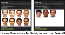Hairstyle Selector Models